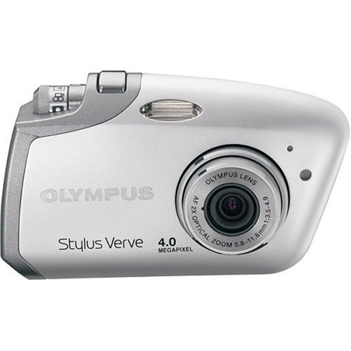 Olympus Stylus Verve 4MP Digital Camera with 2x Optical Zoom (Silver)