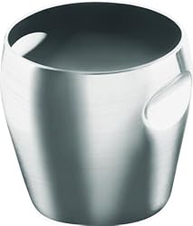 Alessi 7-3/4-Inch Wine Cooler Bucket, Matte Finish