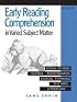 Early Reading Comprehension: In Varied Subject Matter Book B