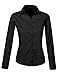FTP Womens Long Sleeve Collar Button Down Shirt