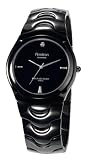 Armitron Men's Diamond Collection Black Stainless Steel Watch #204179BKTI