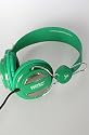 WeSC The Oboe Headphones in Blarney Green,Headphones for Unisex