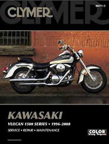 Clymer Publications MANUAL KAW VN1500 VULCAN 96-08 M471-3 Kawasaki VN1500 Vulcan Classic 96-08