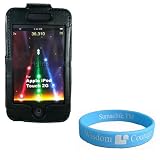 Froza Black Ipod Touch 3rd Generation Skin Case for Ipod Touch 3 Third Gen: 3gb, 8gb, 16gb, 32gb, 64gb which INCLUDES Wristband