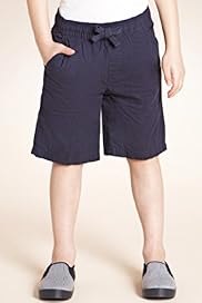 Pure Cotton Drawstring Waistband Shorts
