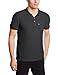 Levi's Men's Rillo Short Sleeve Pique Polo, Caviar, Large