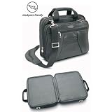Toshiba 14-Inch Leather Envoy Checkpoint Friendly Leather Case for Notebooks (Black)
