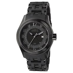 Invicta Men's F0035 Sea Spider Collection Combat Edition GMT Black Ion-Plated Watch