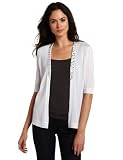 Jones New York Women's Beaded Cardigan Sweater