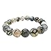 Gorgeous 10mm Round Agate Stretchy Bracelet Fits up to 8.5 inch wrist