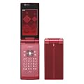 新品 P706iμ レッド 携帯電話 白ロム ドコモ docomo