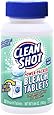 Clean Shot 828118 Fresh Linen Scent Concentrated Bleach Tablet - 32 Tablet/Bottle