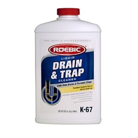 Buy Roebic K-67L-Q-12 32-Ounce Liquid Drain And Trap Cleaner by Roebic Laboratories now!
