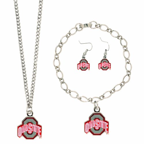 NCAA Ohio State Buckeyes Jewelry Set