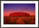 Ayers Rock, Australia Collections Framed Photographic Poster Print by Jacob Halaska, 36x25
