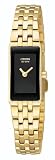 412SjfmpJZL. SL160  Cheap Citizen Womens EG2702 52E Eco Drive Silhouette Gold Tone Watch Sale