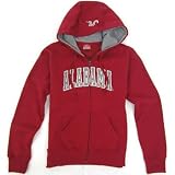 Alabama Crimson Tide Womens Game Day Full Zip Sweatshirt