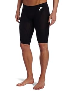 TYR Men's Tracer Light Jammer Swim Suit (Black, 36 -Inch)