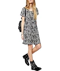 Spring Summer General Print Cotton Short Sleeves Vintage Party Dress/Wedding Dress 