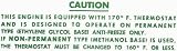 1958-1962 Cooling System Decal