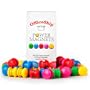 100 Pieces Power Magnets, 3/4 inch Diameter, Assorted Colors