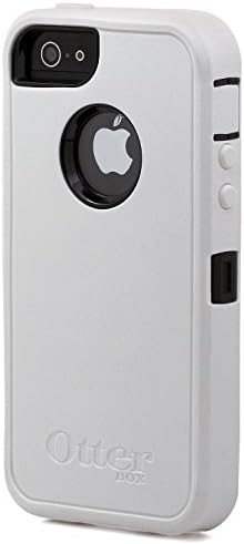 OtterBoxDefender Series Case for iPhone 5 - Retail Packaging - White/Black