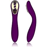 Diweit Vibrator Oomph! Waterproof Magnetic USB Rechargeable 7-frequency Vibration G-spot Massager Female Masturbation Toy Yai007（purple）