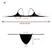 thinkbest Women Summer Sun Beach Swim Bandeau Triangle Push-Up Padded Bikini Suit Green UK(6-8)