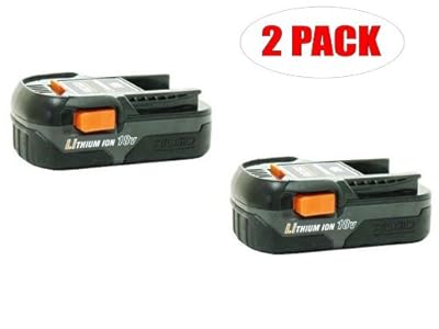 Ridgid R86006 Drill Replacement 18V 1.5Ah Lithium-Ion Battery (2 PACK) # 130383025-2PK