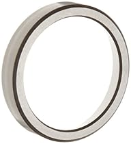 Timken 08231 Tapered Roller Bearing, Single Cup, Standard Tolerance, Straight Outside Diameter, Steel, Inch, 2.3125