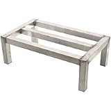 Update International (DNRK-1424) 24" Aluminum Dunnage Rack