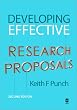 Developing Effective Research Proposals