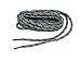 Grey w/ Black Kevlar(R) proTOUGH(TM) Boot Shoelaces 2 pair pack