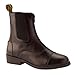 Saxon Equileather Ladies Zip Up Paddock Boot - Size 7.5 Black