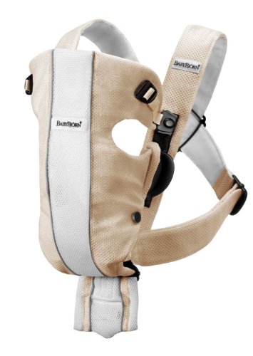 Babybj&ouml;rn 029017 - Tragesitz Air, sand / weiss Preisvergleich