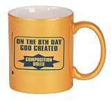 ON THE 8TH DAY GOD CREATED COMPOSITION DOLLS Coffee Mug in Metallic Colors