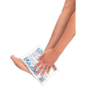 Mueller Reusable Cold Pack, White, 6 Inch X 9 Inch by Mueller