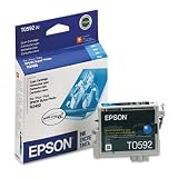 EPSON AMERICA / Ink jet cartridge for stylus photo r2400 printer, cyan cartridge / EPST059220 / Sold as 1 Each / Mfr Part # T059220 \*/ Ink jet cartridge for stylus photo r2400 printer, cyan cartridge