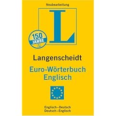Langenscheidt Euro-Wörterbuch Englisch: Englisch - Deutsch, Deutsch - Englisch