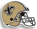 New Orleans Saints 12" Helmet Car Magnet