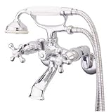 Elements of Design ES2651X Tub Mount Clawfoot Faucet, Chrome