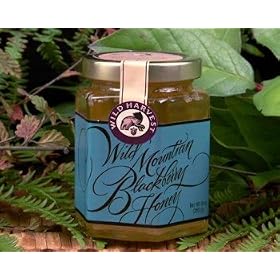 Wild Mountain Blackberry Honey - (4- 9oz jars)