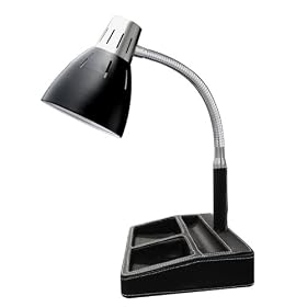 Grandrich ES-243-2 Energy Saving Organizer Desk Lamp with Organizer Base