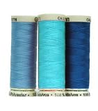 Gutermann Sew All Polyester Thread 110 Yards - Blues