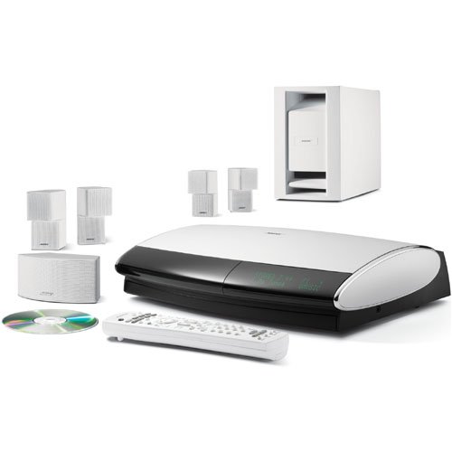 Electronics: BOSE  R  5.1 Lifestyle 48 Series III DVD Home Entertainment System   White  