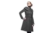 Andre Badi Womens � Length Wool Coat, L, Black