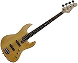 Hamlin Jazz Bass - Natural Wood Finish