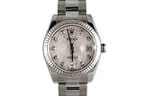 Rolex Midsize Stainless Steel Datejust Jubilee Dial