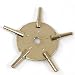 Universal Table Desk Clock Key for Winding Clocks 5 Prong