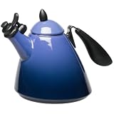 Le Creuset Ogive Enamel-on-Steel 1-3/4-Quart Kettle, Cobalt Blue